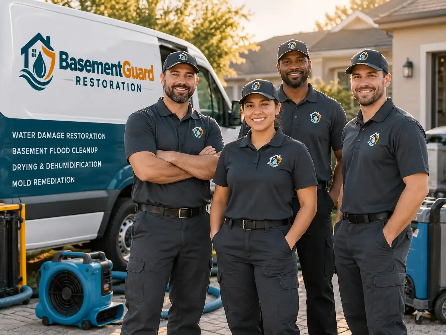 Basement Water Damage Restoration company in New Summerfield, TX